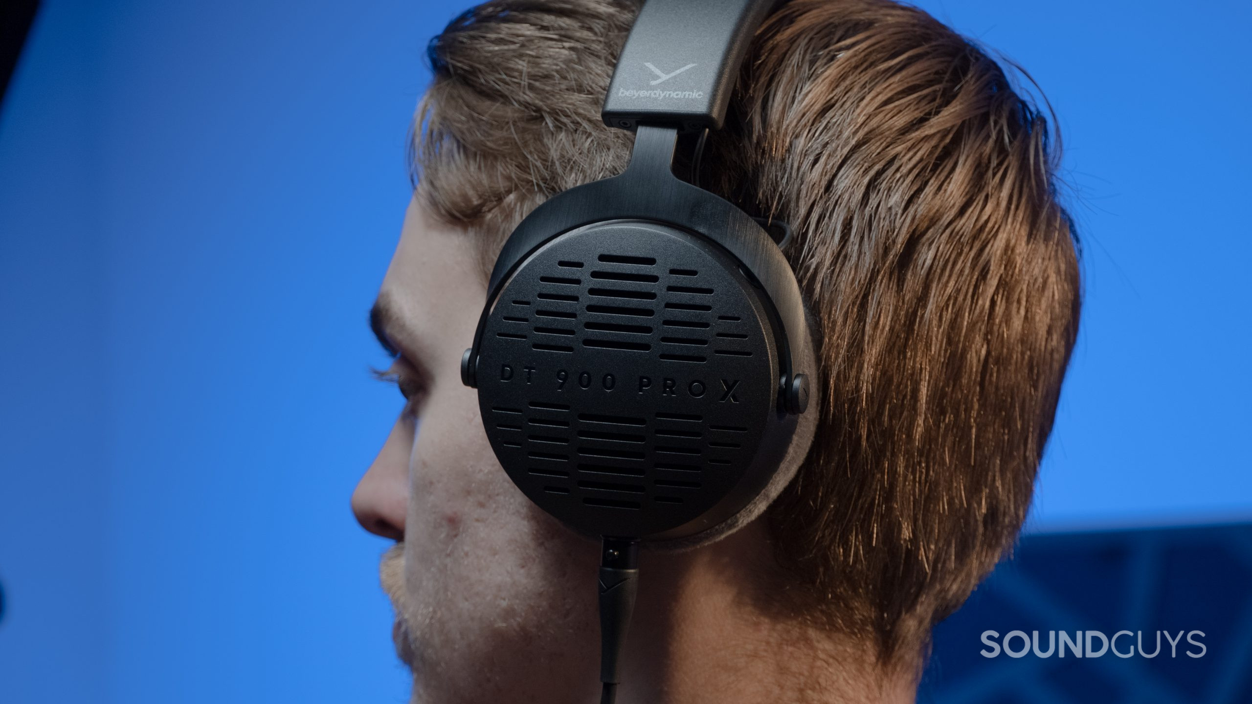 Beyerdynamic DT 900 Pro X on head